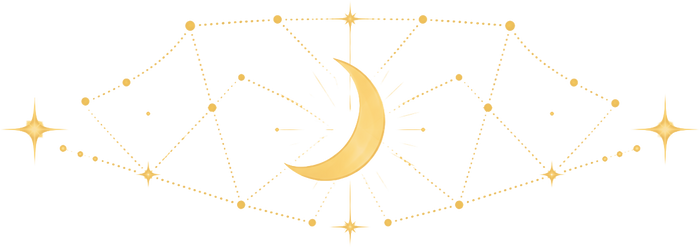 Moon ornament