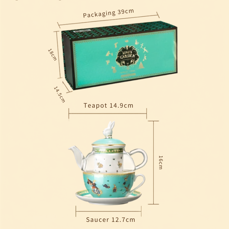 King's Garden Duo Teapot Gift Set bottom image 3