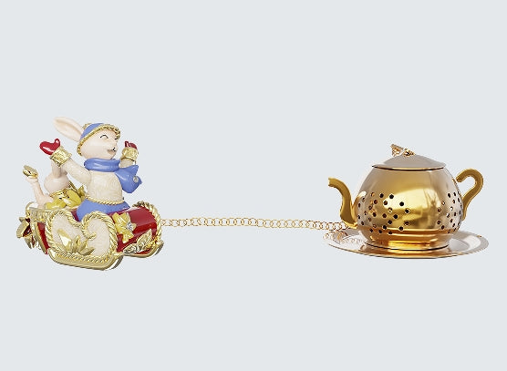 BlanBunny Autumn&Winter Series Stainless Steel Teapot Tea Infuser Brewing Tea Filter Cute Tea Strainer