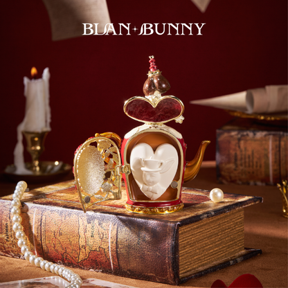 BlanBunny Red Queen Zinc Alloy Jewelry Box Enamel Alloy Trinket Box Handcrafted Keepsake Gift Enamel Collectible