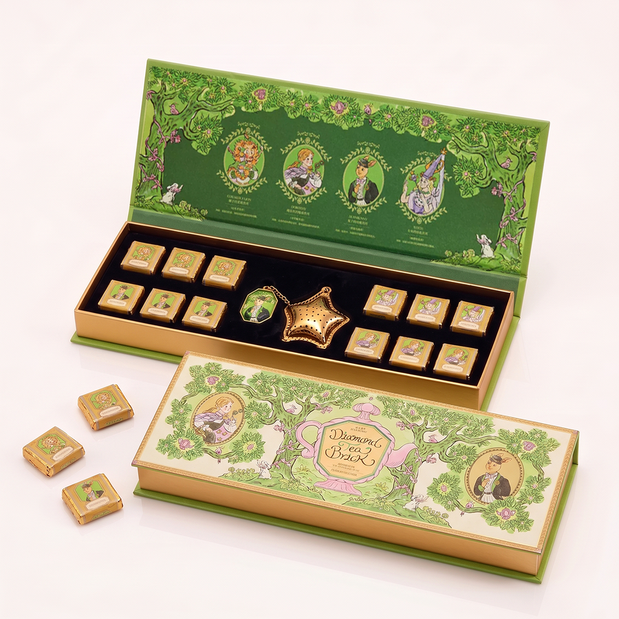 The Green Land of Oz Pu'er Tea Brick Set