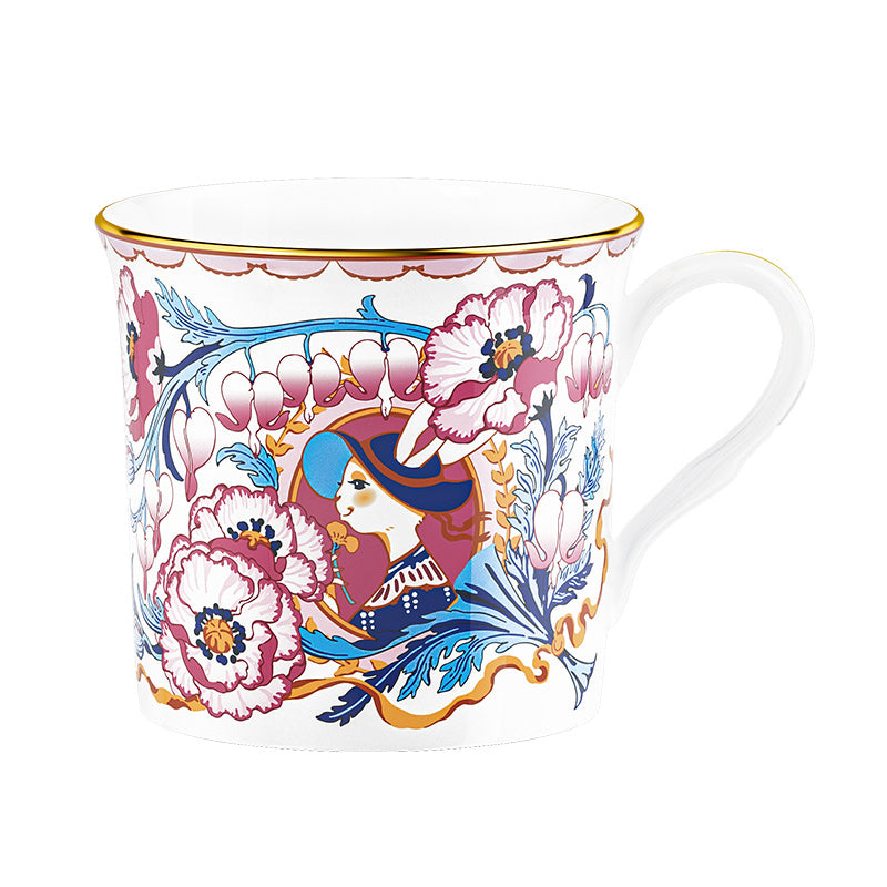 BlanBunny Shakespeare Garden Bone China Mug