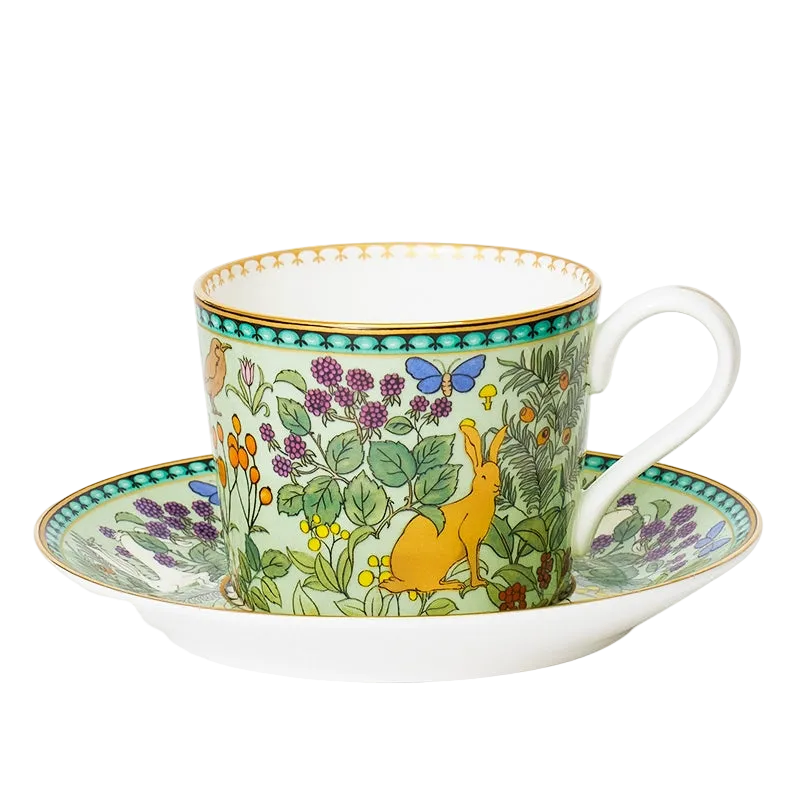 Flower Secret Border Tea Set