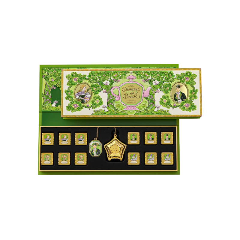 The Green Land of Oz Pu'er Tea Brick Set transparent variant image