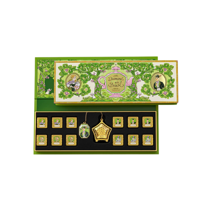 The Green Land of Oz Pu'er Tea Brick Set transparent variant image