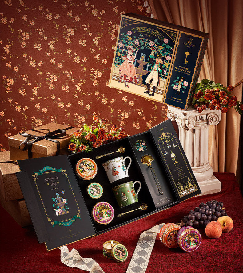 Midnight Paris Tea Gift Box section 1