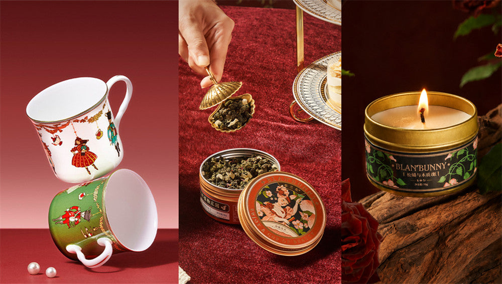 Midnight Paris Tea Gift Box section 2.1