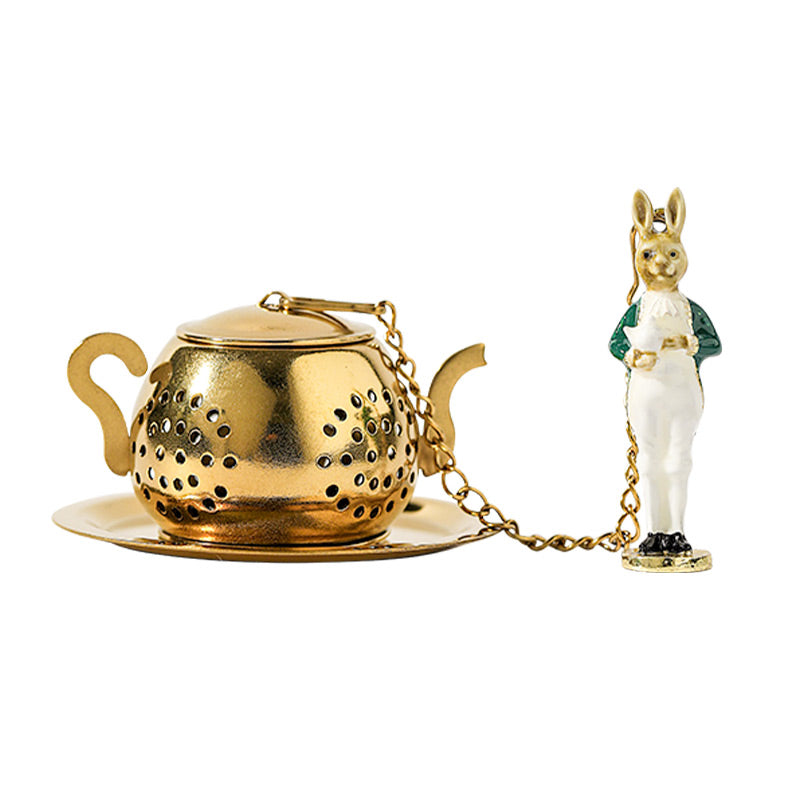 BlanBunny Alice Pendant Tea Infuser Heat Resistant Stainless Steel Tea Strainer