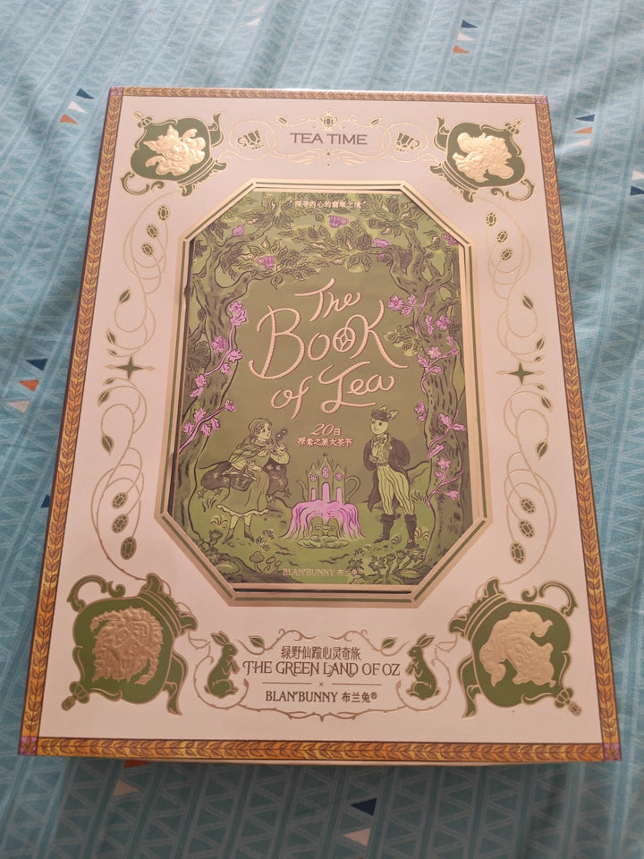 Customer review photo for The Green Land of Oz Tea Book Box