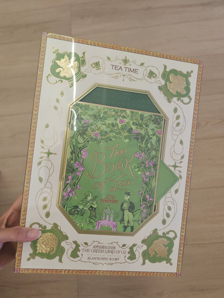 Customer review photo for The Green Land of Oz Tea Book Box