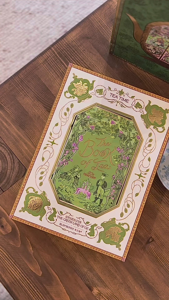 Customer review photo for The Green Land of Oz Tea Book Box