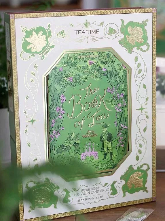 Customer review photo for The Green Land of Oz Tea Book Box