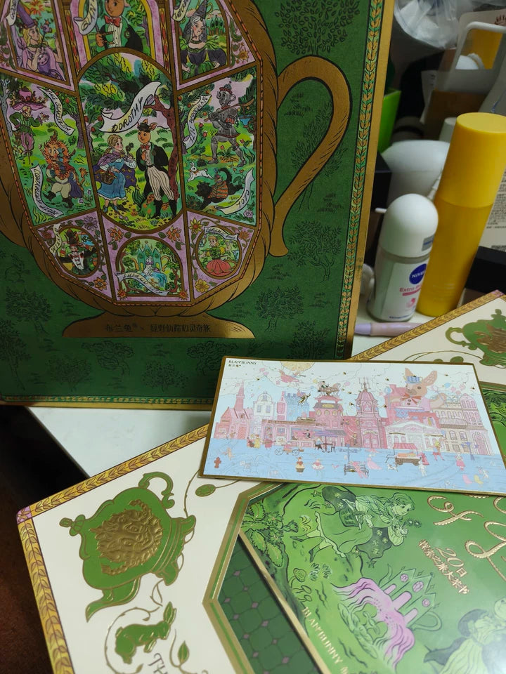 Customer review photo for The Green Land of Oz Tea Book Box