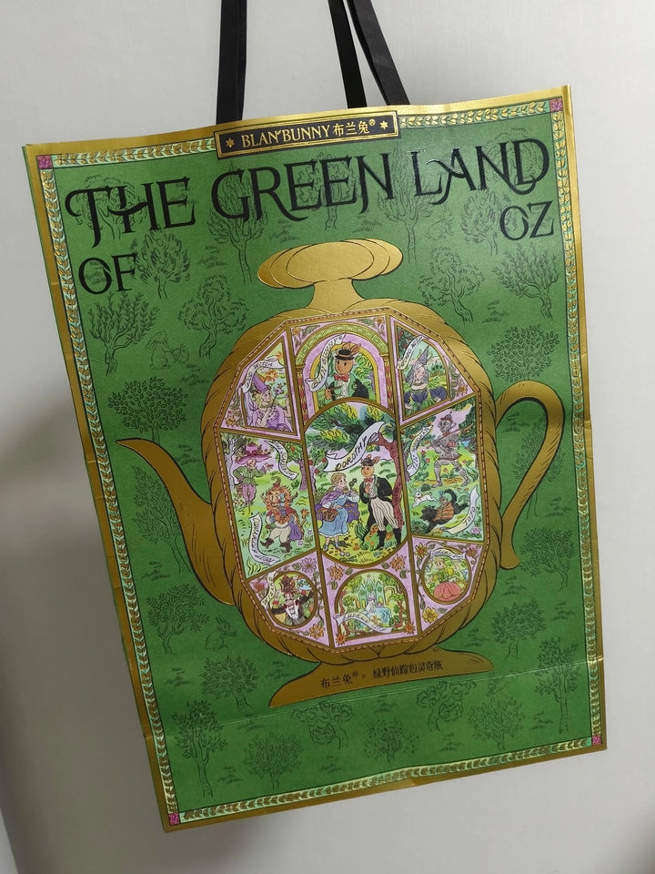 Customer review photo for The Green Land of Oz Tea Book Box