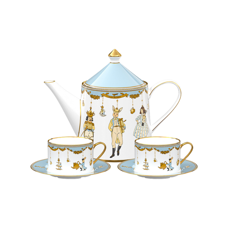 Nutcracker Twirling Party Teapot Set