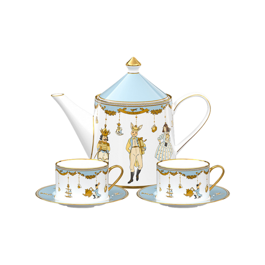 Nutcracker Twirling Party Teapot Set